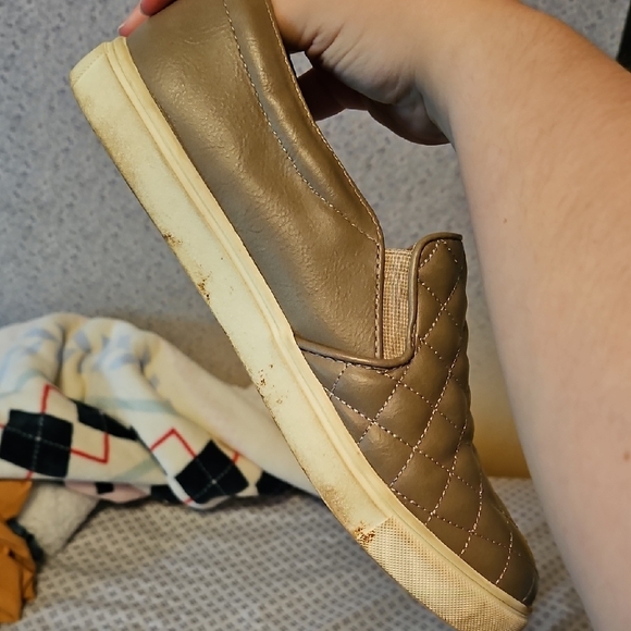 A New Day Quilted Slip-On Shoes in Taupe - Picture 3 of 6